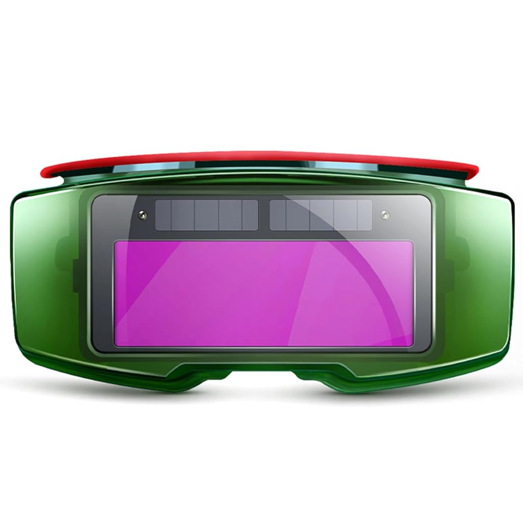 Serplex Welding Goggles, Solar Powered Auto Darkening Welding Glasses with 10 Replacement Lens Anti-glare Safety Protective Welder Glasses for Electric Work, Grinding Serplex Welding Goggles, Solar Powered Auto Darkening Welding Glasses with 10 Replacement Lens Anti-glare Safety Protective Welder Glasses for Electric Work, Grinding